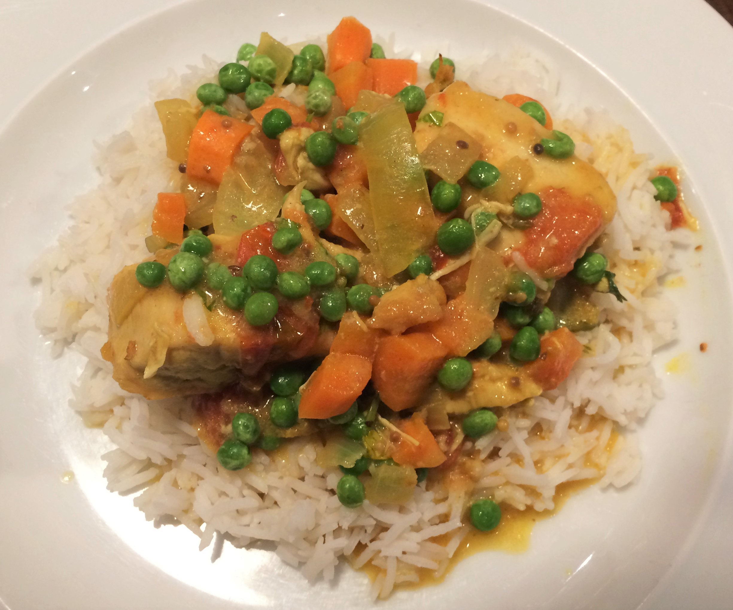 Cari de poulet au yogourt et lait de coco – UNE MÈRE POULE UN PEU DINGUE