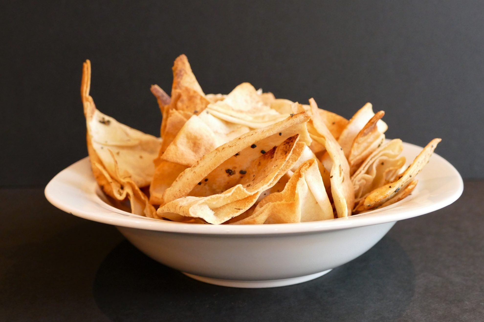 Croustilles de pita UNE MÈRE POULE UN PEU DINGUE