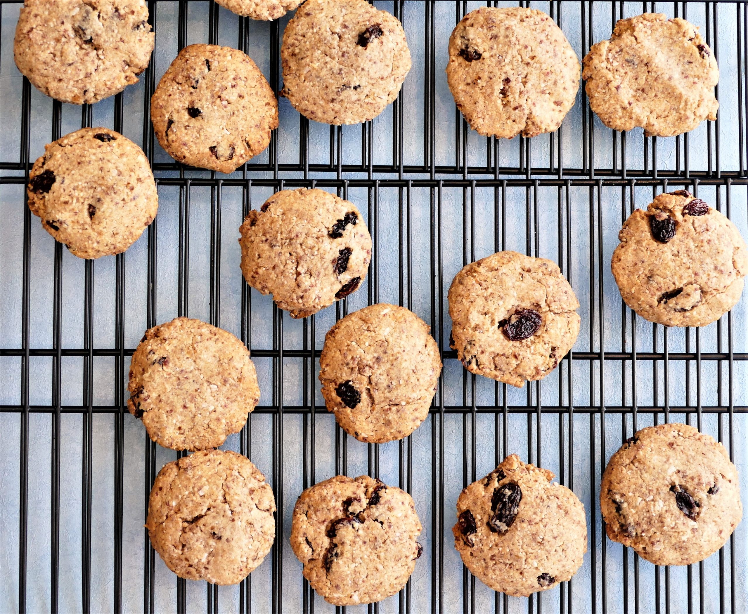 Mes bons biscuits complètement sans (sans gluten et sans sucre ajouté