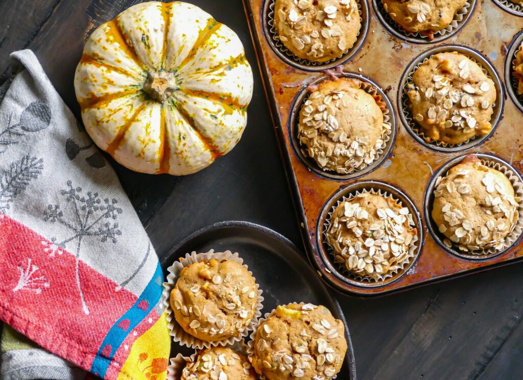 Muffins La Citrouille Aux Pommes Et Pices Une M Re Poule Un Peu