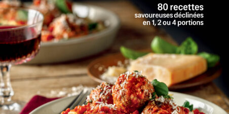 Livre de recettes En solo, à deux ou en famille